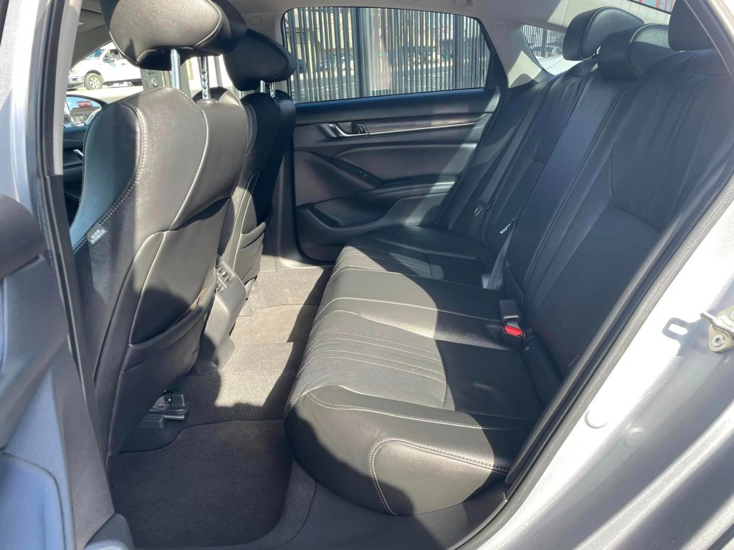 2020 SILVER /BLACK Honda Accord Hybrid EX-L (1HGCV3F53LA) with an 2.0L L4 DOHC 16V HYBRID engine, CVT transmission, located at 744 E Miner Ave, Stockton, CA, 95202, (209) 944-5770, 37.956863, -121.282082 - PLUS TAXES AND FEES - Photo#11